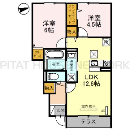  間取り図写真