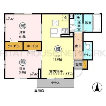  間取り図写真