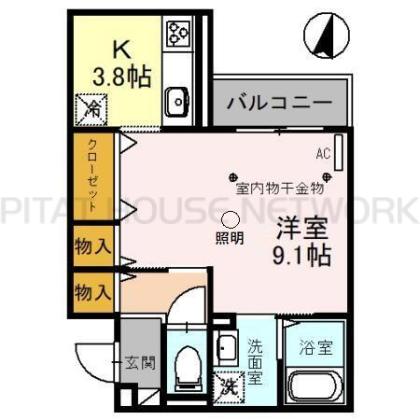  間取り図写真