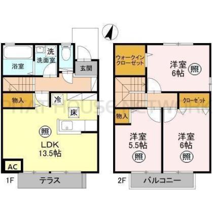  間取り図写真
