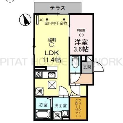  間取り図写真