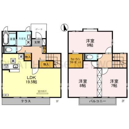  間取り図写真