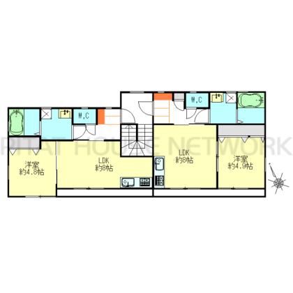 左のお部屋が、２０１号室です。