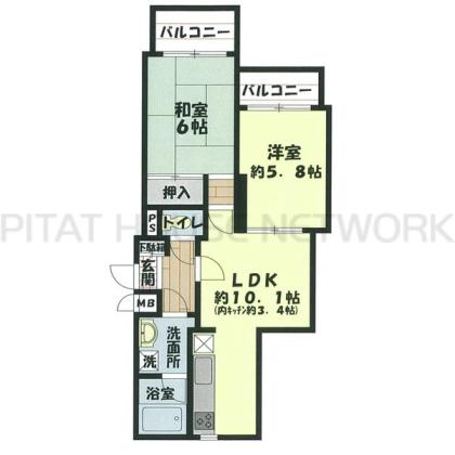  間取り図写真