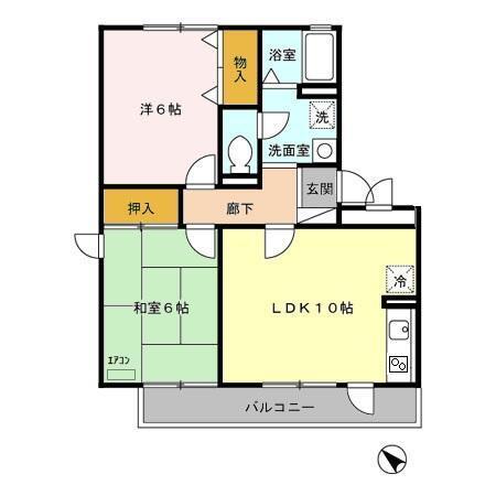 ピュアロータス（205） 間取り図画像