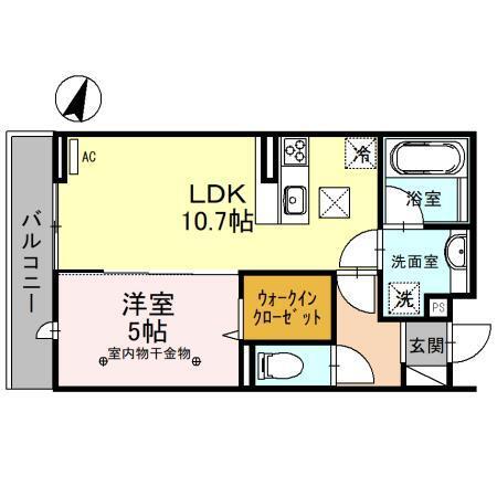 プランドール（富士見）（105） 間取り図画像