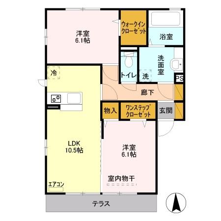 プレミアムベース　Ⅱ（101） 間取り図画像