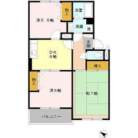 メゾンクレール（106） 間取り図画像