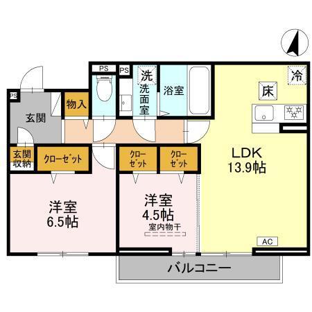  間取り図写真