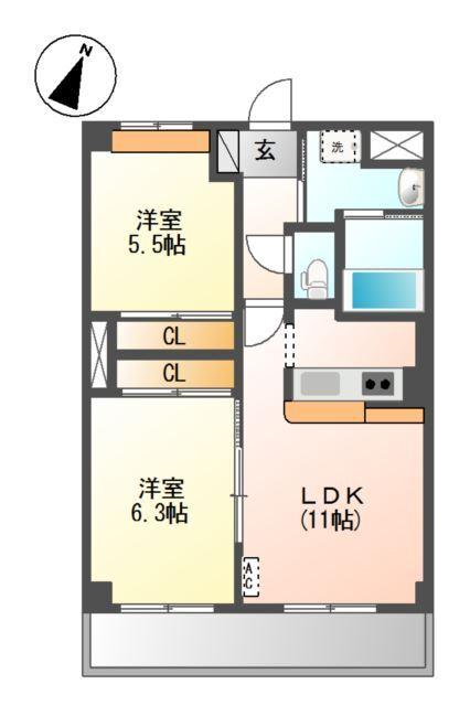  間取り図写真