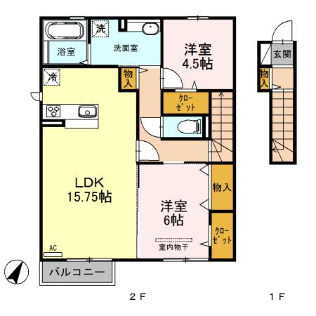  間取り図写真