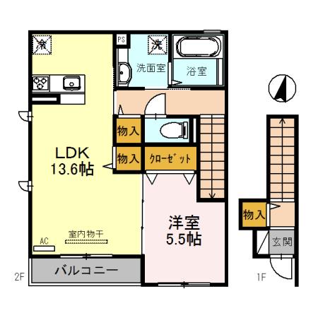  間取り図写真