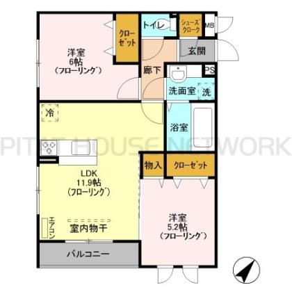  間取り図写真