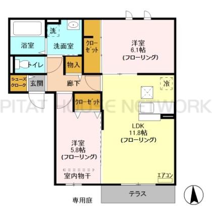  間取り図写真