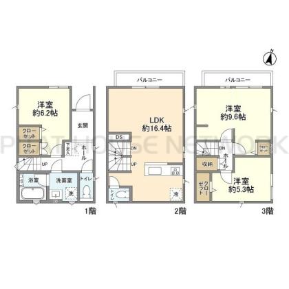  間取り図写真