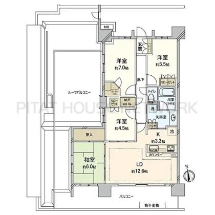  間取り図写真