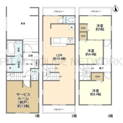  間取り図写真