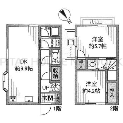  間取り図写真