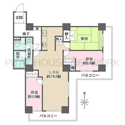  間取り図写真
