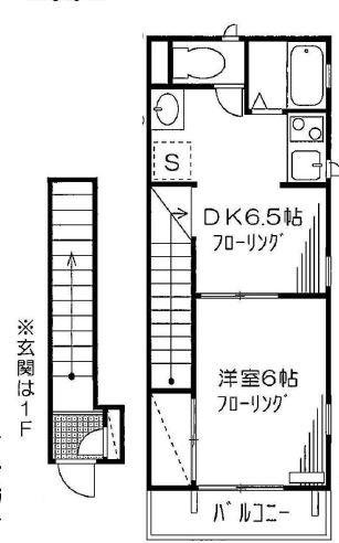 ＭＫレジデンス（2-D） 間取り図画像