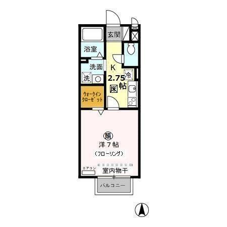 スヴァニール（101） 間取り図画像