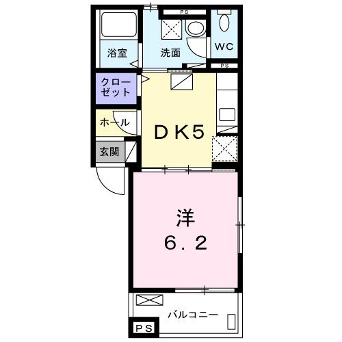 コスモメゾン（202） 間取り図画像