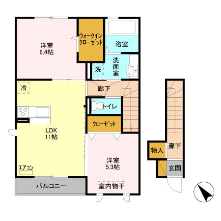  間取り図写真