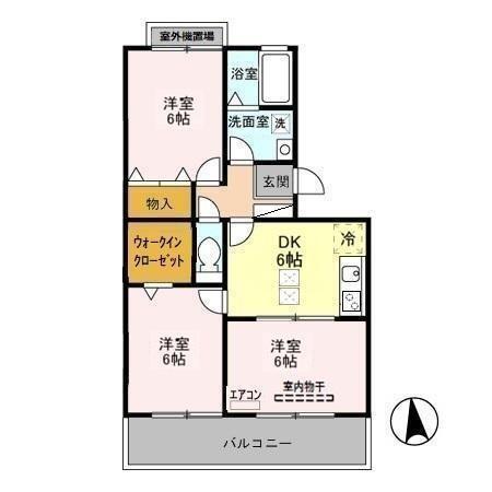 エクセルグランデ（102） 間取り図画像