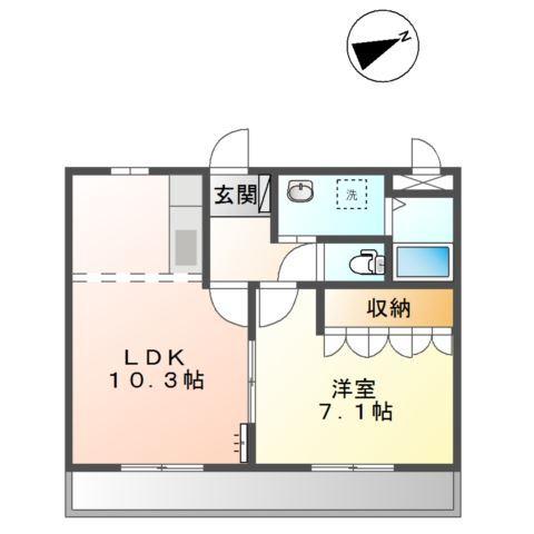 グリーンアヴェニュー 間取り図画像