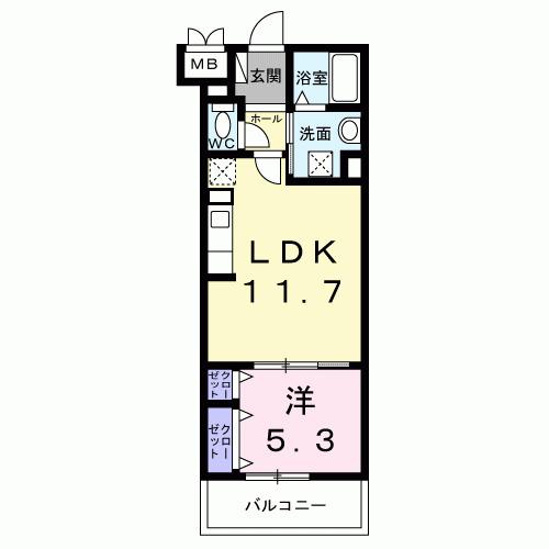 ソレアード志茂（105） 間取り図画像
