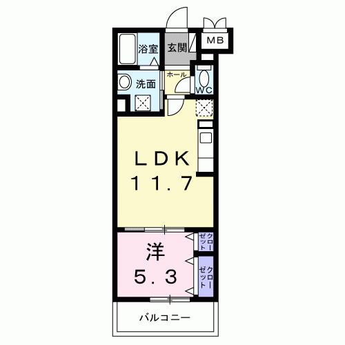 ソレアード志茂（104） 間取り図画像