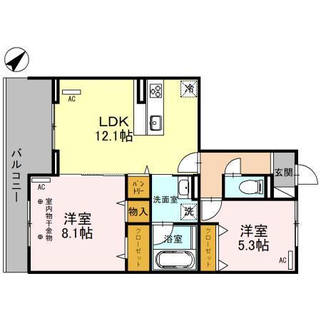 ソアヴィータ（203） 間取り図画像