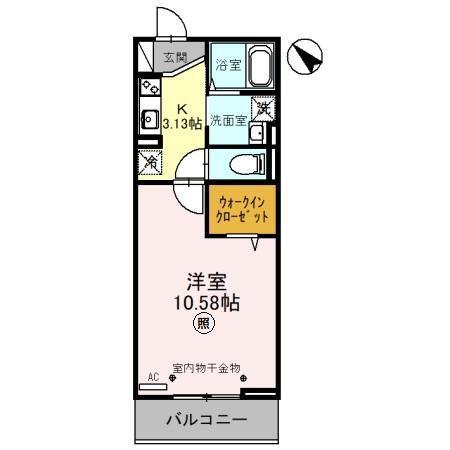 アクトルシェリア（205） 間取り図画像