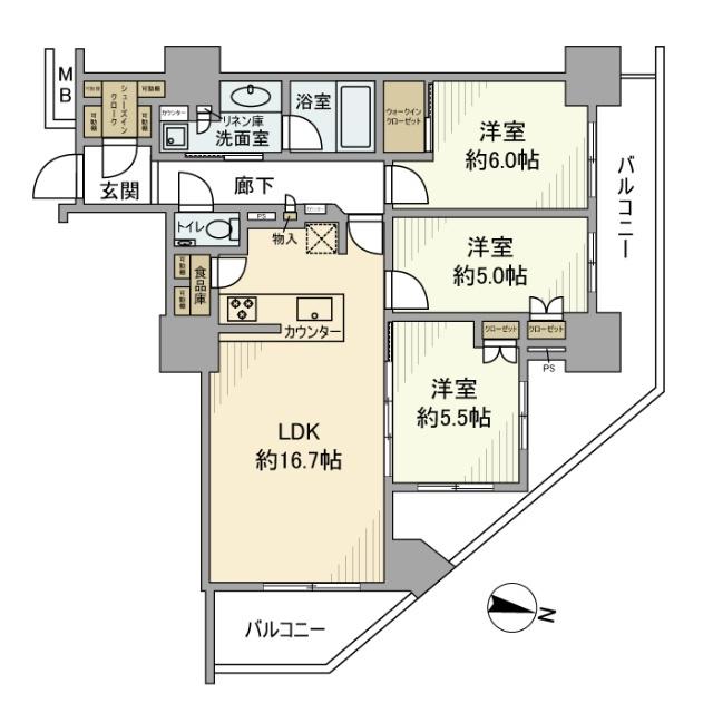  間取り図写真