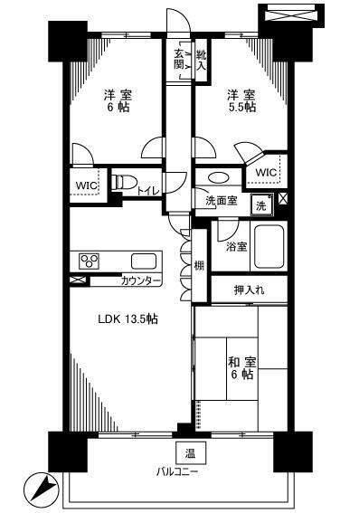  間取り図写真