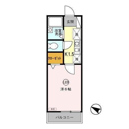 グリーンパーク（103） 間取り図画像