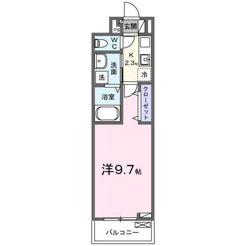 ヒカルサ東川口（305） 間取り図画像