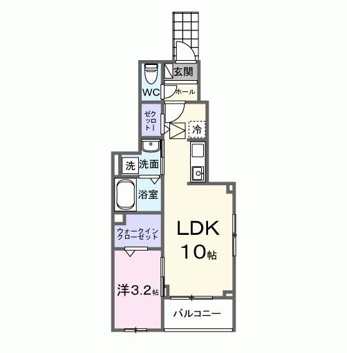 アルテミス（101） 間取り図画像