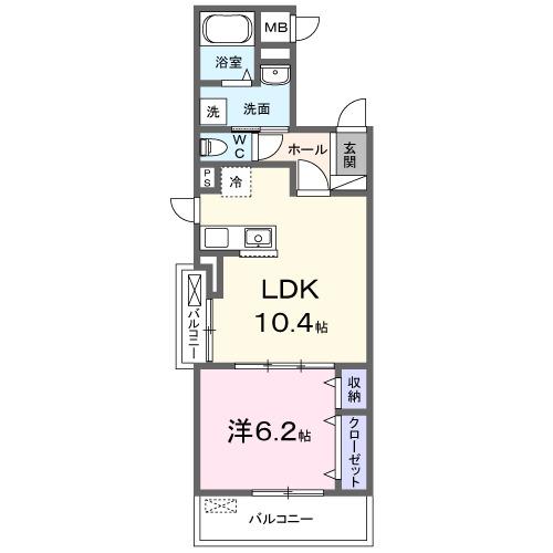 ルノン（202） 間取り図画像