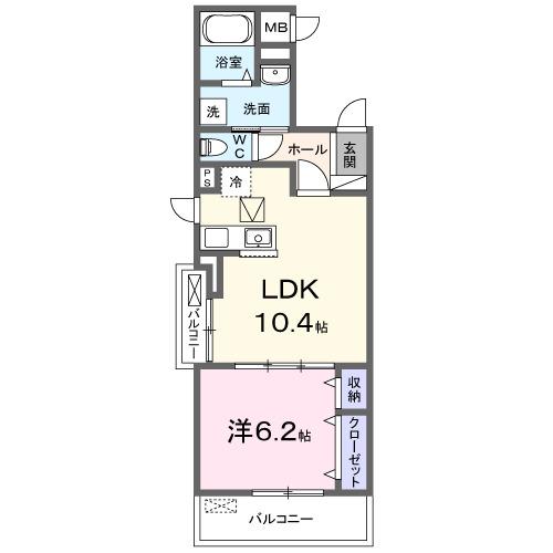 ルノン（102） 間取り図画像