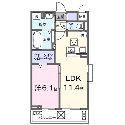ルノン（101） 間取り図画像