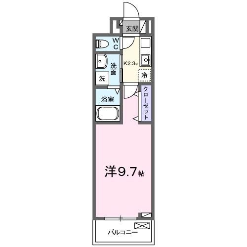 サピーⅡ（203） 間取り図画像