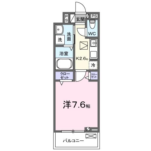 ロンフルール（106） 間取り図画像