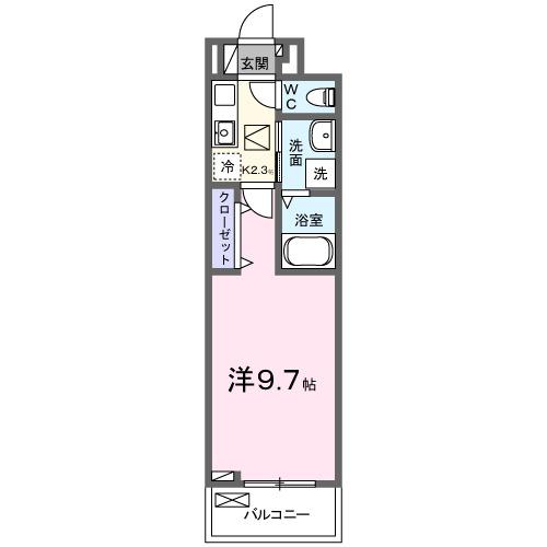 ロンフルール（103） 間取り図画像