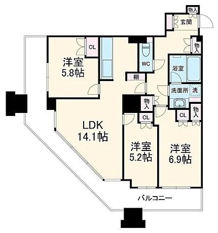  間取り図写真