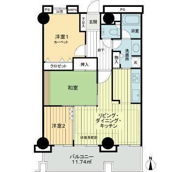  間取り図写真