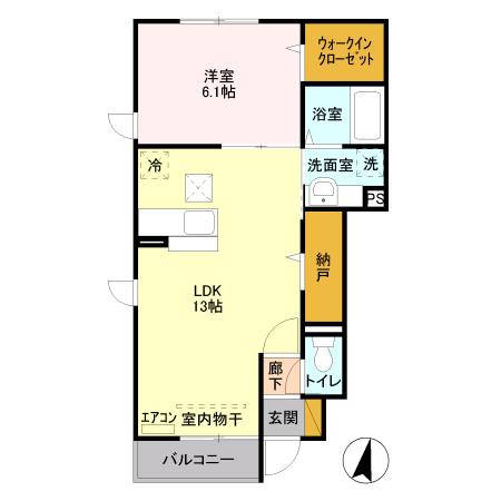 ＡＯ-ＳＯ（101） 間取り図画像