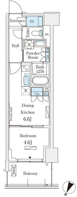 ロイヤルパークス赤羽ノース（732） 間取り図画像