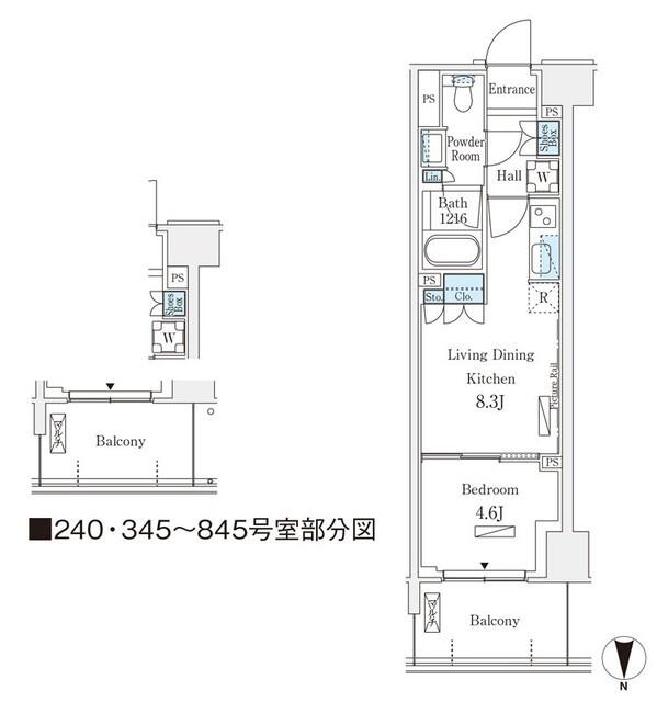 ロイヤルパークス赤羽ノース（743） 間取り図画像
