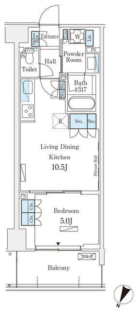 ロイヤルパークス赤羽ノース（243） 間取り図画像